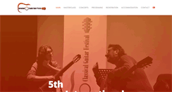 Desktop Screenshot of istanbulclassicalguitarfestival.com